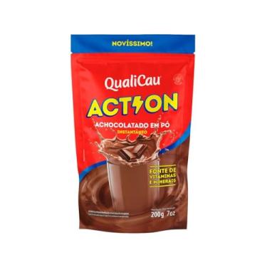 Imagem de Qualicau Achocolatado Em Pó Sem Lactose Action 200g