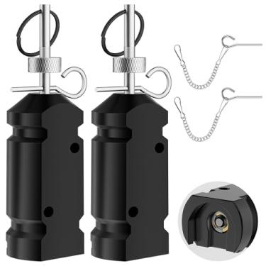 Imagem de TFFUAM Pacote Com 2 Alarmes De Viagem Perímetro, Dispositivo Alarme Fio Acampamento Calibre 12 Para Segurança Propriedade, Sistema Alerta Precoce E Dissuasão Ursos