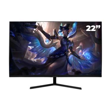 Imagem de Monitor Gaming 22 Pol, Full Hd, 100hz 5ms, Redução Luz Azul, HDMI Vga, Novo