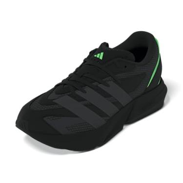 Imagem de adidas Tênis masculino Lightblaze, Preto/Cinza/Lime Burst, 45
