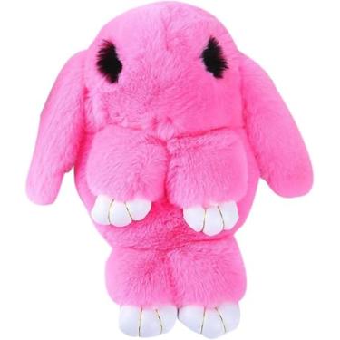 Imagem de Mochila De Pelúcia Bolsa Messenger Bag Mulheres Rabbit Chain Bolsa Celular Bolsa Meninas Pequena Bolsa De Ombro, Cherrypink