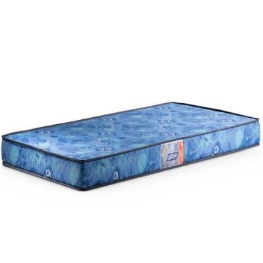 Imagem de Colchão Solteiro Espuma D20 Gazin Supreme 88x188cm, Azul
