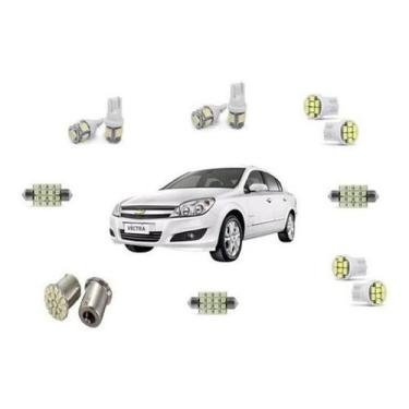 Imagem de Kit Lâmpadas Led Gm Vectra 2006 2008 2009 2010 2011 2012 - Techone