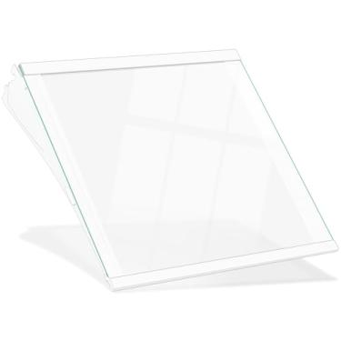 Imagem de Conjunto de prateleira de geladeira DA97-20045D atualizado compatível com substituição de prateleira de geladeira Samsung à direita, prateleiras de vidro de geladeira RF28R7201SR RF28R7201SG