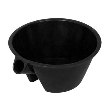 Imagem de Ｂｅｓｇａ Concha de rega de jardim, ferramenta de jardinagem, lavagem de cabelo, ferramenta de jardinagem de fertilizante, balde, colher para uso externo e, Preto