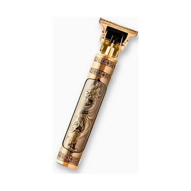 Imagem de Máquina de Cortar Cabelo e Barba Masculina Recarregável – Aparador Profissional com Lâmina de Aço Carbono, Ajuste de Precisão, Motor Potente e Carregamento USB