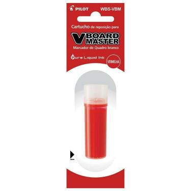 Imagem de Refil de pincel p/quadro branco Vermelho Board Master Pilot