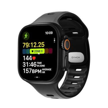 Imagem de NOMAD Pulseira Tempo para Apple Watch Ultra 3 e 2, pulseira esportiva para Apple Watch, compatível com as novas séries 11, Ultra, 2 e 3, séries 1-11 e SE iWatch, Preto, 46mm