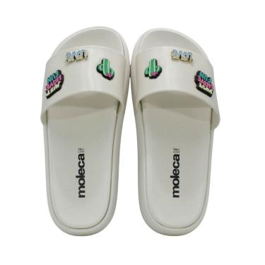 Imagem de Tamanco Feminino Moleca Branco