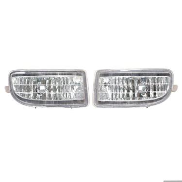 Imagem de JESYMBX Para Toyota Land Cruiser 1998-2007 Para-choques Dianteiro Luz de Nevoeiro Lâmpada de Condução Farol de LED Lado Direito do Passageiro