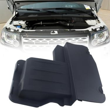 Imagem de FINMOKAL Tampa superior da caixa da bandeja da bateria do carro compatível com Land Rover Freelander 2 2008-2015/3.2L L6 Gas /2.0L L4 Gas, número de peça LR013334