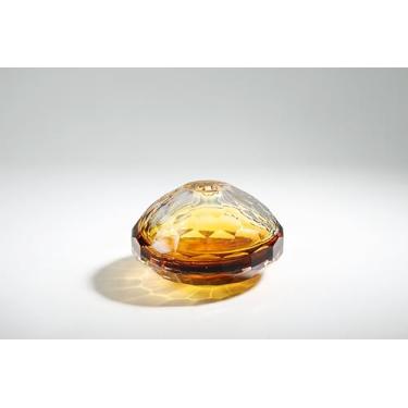 Imagem de YAOYUAN Vaso de vidro soprado à mão - Mini vasos elegantes para decoração de mesa de console, linda decoração e difusor de vidro soprado, decoração de casa perfeita (meio)