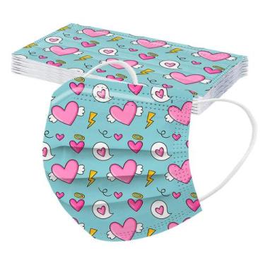 Imagem de Máscara unisex descartável 50pc Máscaras macias descartáveis para adul