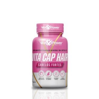 Imagem de Vitacap Hair 60 Capsulas Vitamina para Cabelos  Cabelos mais fortes e 