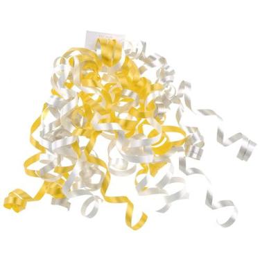 Imagem de Laços encaracolados autoadesivos WRAPAHOLIC de 12 unidades dourados, p