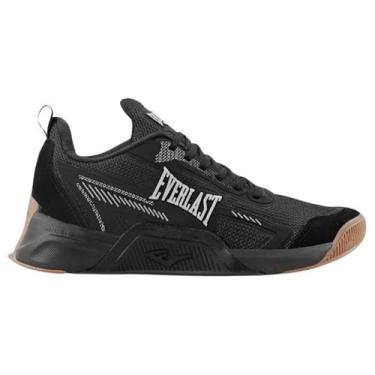 Imagem de Tênis Everlast Jump 5 Low Unissex Preto/Cinza, Preto, 41