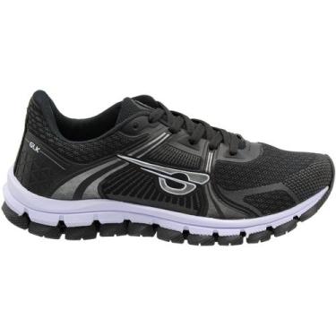 Imagem de Tênis Esportivo Glk Mesh Treino Masculino, Preto, 43