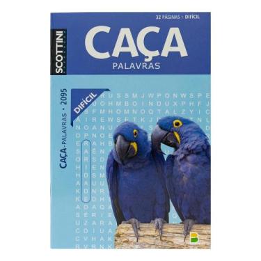 Imagem de Livro - Scottini Caça-Palavras (32p) N.2095 (Difícil)