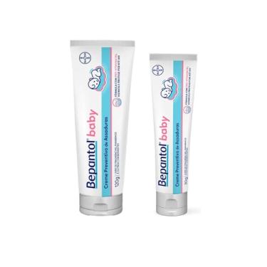 Imagem de Bepantol Baby Kit Pomada Assadura Bebe, Ideal para Prevenção de Assaduras e Hidratação, 120g e 30g