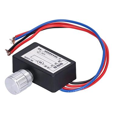 Imagem de Controlador de Velocidade do Motor DC PWM Monitor Dimmer Governador Variável 12V Interruptor de Velocidade Eletrônico para Controle Eletromagnético e de Exaustor
