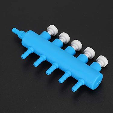 Imagem de HEEPDD Distribuidor de Controle de Ar do Aquário, 2pcs Aquário de 2 Válvulas de Bomba de Válvula de de de Ar Distribuidor de Oxigênio Divisor Aquarium Oxigênio Adaptador de Acessório NAN (Um ponto e
