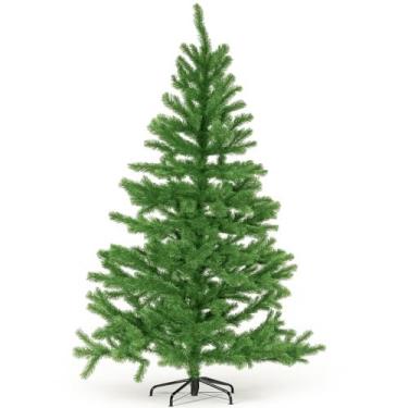 Imagem de Arvore De Natal Verde 1,80 Luxo Com 400 Galhos/Pé De Ferro - Decoração Natalina Para Casa, Loja E Escritório (1,80 METROS - 400 GALHOS)