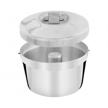 Imagem de Forma para Pudim Com Tampa Clássica Alumínio Pudinzeira 20cm