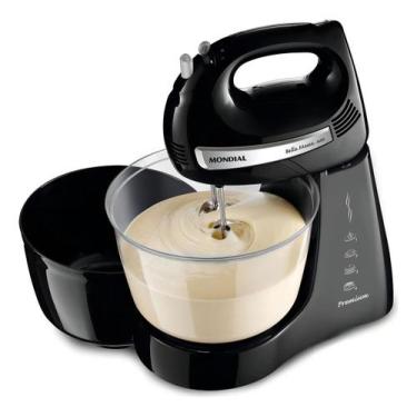 Imagem de Batedeira Mondial Bella Massa 500w B-23 Np Preto -
