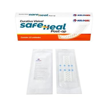 Imagem de Curativo Visível Safe Heal Post-Op 10X20 (5X15) 1Un Kelogel