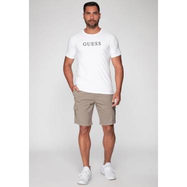 Imagem de Bermuda Cargo Sarja Guess Verde Claro-Masculino