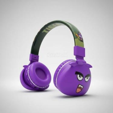 Imagem de Fone De Ouvido Jellie Monsters Sem Fio Bluetooth Infantil LC868 - Tiger