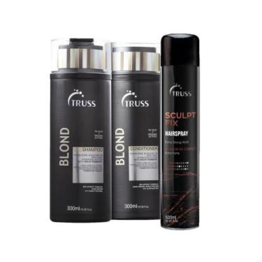 Imagem de Kit Truss Blond Sculpt Fix (3 produtos)