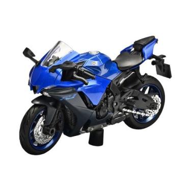 Imagem de Modelo De Motocicleta Hayabusa R1 GSX1000R CBR 1000RR Em Escala 1:18, 