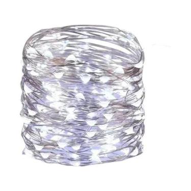 Imagem de Luzes De Natal LED Amarelas Quentes, Luzes De Cordão Alimentadas Por U