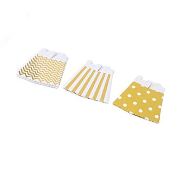 Imagem de Cryfokt Caixas de Pipoca Fofas de Grande Capacidade, Fáceis de Montar para Aniversário, chá de bebê, Festa de Casamento e Muito Mais, 36 Unidades de Copos de Pipoca Portáteis Leves para Caixa de