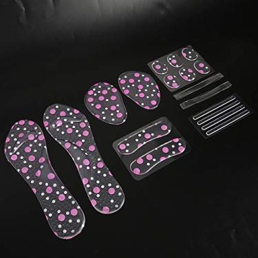 Imagem de Cryfokt Inserções de Calcanhar Em GEL para Cuidados Com Os Pés, Palmilha de Sapato, Adesivo de Almofada para Absorção de Choque e Suporte de , material: GEL, Tamanho: Tamanho Médio, Quantidade do pacote: 16 Unidades, Cena aplicável: Uso o Dia Todo