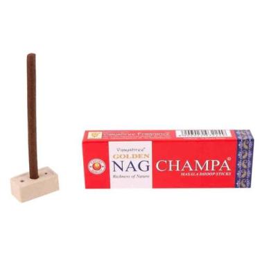 Imagem de Incenso Dhoop Tibetano Golden Nag, Champa