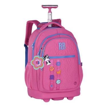 Imagem de Mochila Infantil Menina RB Rebecca Bonbon Holografica juveni Cor:Rosa,