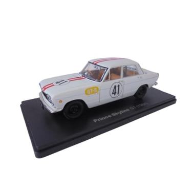 Imagem de OPO 10 - 1/24 Scale Model car Compatible with Nissan Prince Skyline 2000 GT 1964 - Hachette Japan VQJ190