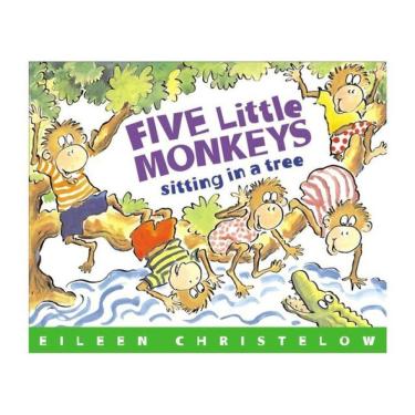 Imagem de Five Little Monkeys Sitting In A Tree