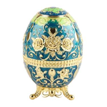 Imagem de Ainoli suporte de palito de dente, material de liga, plástico interno de qualidade alimentar, tipo prensagem pp, formato de ovo, dispensador de palito para casa