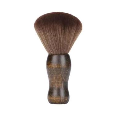 Imagem de Escova De Limpeza Antiestática De Pêlo Macio Em Madeira De Camphor Par