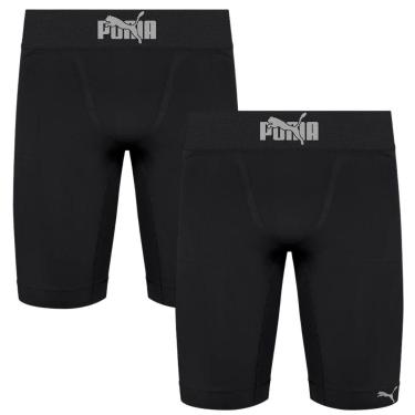 Imagem de Kit 2 Bermudas Masculina Puma Academia Anti Assadura-Masculino