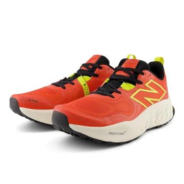 Imagem de New Balance Tênis de corrida masculino Fresh Foam X Hierro V8 Trail, Neo Flame/Tea Tree/Angorá, 46