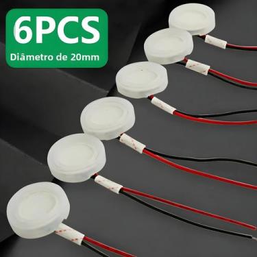 Imagem de Umidificador Ultrassônico De 20mm Com Discos De Cerâmica, Anel De Veda