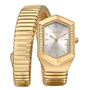 Imagem de Relógio Euro Feminino Serpentes Dourado - Eu2035zap/5k Relógio Euro Feminino Unique Premium Dourado - Eu2035zap/5k