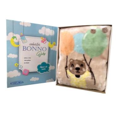 Imagem de Cobertor Para Bebê Macio Bonno Baby Etruria 110cm X 90cm - Xukinha SAA