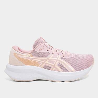 Imagem de Tênis Asics Patriot 14 Feminino, Bege, Rosa, 39