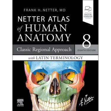 Imagem de Netter Atlas of Human Anatomy: Classic Regional Approach with Latin Termino