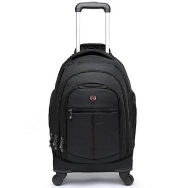 Imagem de Mochila de Rodinhas Executiva Notebook Trabalho Swissport 36 Litros-Unissex